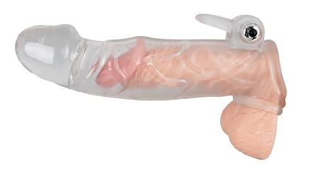 Dulexo Penisverlängerung Penis Extender mit Hodenmanschette, Penis Vergrößerer Hülle Sexuelle Verzögerung Ejakulation Erektio
