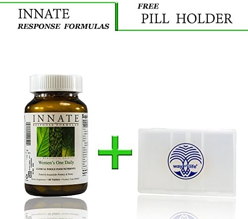 Innate Response - Women's One Daily, Foundational Multivitamin Formula for Women on One Convenient Tablet, 60 Tablets + FREE PILL HOLDER