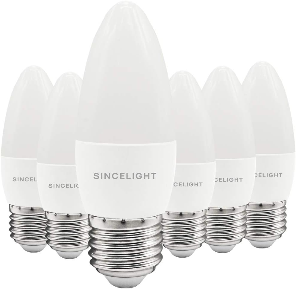 E27 LED Candle Light Bulb (B35 / Frosted / 5 Watt/Warm White 2700K