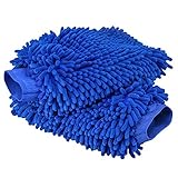 Toplus Ultimate Car Wash Mitt - 2 PACK Extra Large Size 10.4oz Heavy and Thick - 100% Waterproof Lining Anti-scratch Premium Chenille Microfiber Wash Sponge for Car SUV Truck