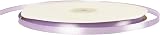 YAAVAAW 91m 6mm Thin Pastel Purple Satin Ribbon Gift Wrap Wedding Decor