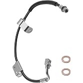 18J4317 Front Passenger Side Brake Hose Fit for Chevy Silverado GMC Sierra | Fit for Chevy Avalanche Suburban 2500 Silverado 1500 2500 3500 GMC Sierra 1500 2500 3500 1999-2007 Hummer H2 2003-2007