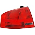 TYC Left Tail Light Assembly Compatible with 2005-2008 Audi A4