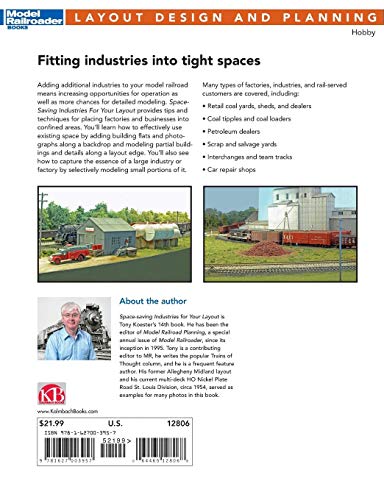 Space-Saving Industries for Your Layout (Model Railroader Books Layout Design and Planning) - Thumbnail 2