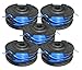 Homelite UT-41120 Toro 51480 String Trimmer Replacement (5 Pack) 88512, AC41RDLA Spool # 31104178G-5pk