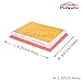 POTAUTO MAP 6040 (CA6900) Engine Air Filter Replacement for INFINITI FX35 FX37 FX50 M56 Q50 Q60 Q70 Q70L QX70, NISSAN JUKE ROGUE SELECT SENTRA TIIDA