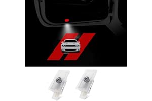 LZYYQX Car Door Light Logo for Dodge Charger - Courtesy Led Welcome Ghost Shadow Lights Projector Compatible with 2010-2024 Dodge Charger Accessories
