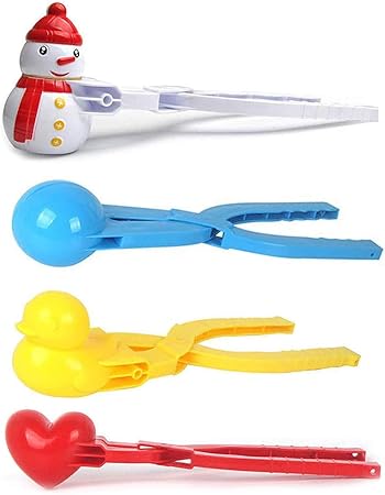 Amazon Bstqc 雪玉づくり 雪合戦 雪だま製造機 雪遊び スノーボールメーカー スノーボール 雪玉作成 可愛い 外遊び スポーツ 雪はさみ 親子ゲーム 雪遊び そり おもちゃ