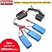 E-wonderful 3pcs 7.4V 2500mAh Upgraded Battery Banana plug + Charger For Syma X8C X8W X8G RC Quadcopter