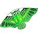 Hengda Kite For Kids 44inch Children Cartoon Owl Birds Kites with 30m Flying Line-Green