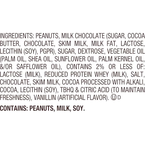 REESE’S MILK CHOCOLATE SNACK SIZE PEANUT BUTTER EGGS, EASTER CANDY BAG, 9.6 OZ
