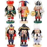 3 otters 6PCS Christmas Nutcracker Ornaments