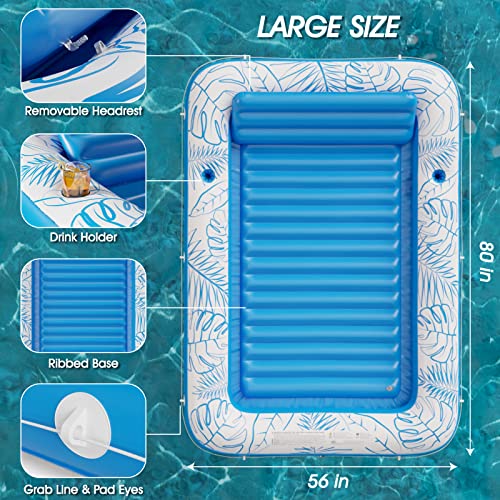 Inflatable Tanning Pool Lounger Float Jasonwell 4 in 1 Sun Tan Tub