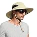 EINSKEY Wide Brim Sun Hat, UPF 50+ UV Protection Waterproof Packable Bucket Hat for Men & Women, Fishing Hiking Beach Garden
