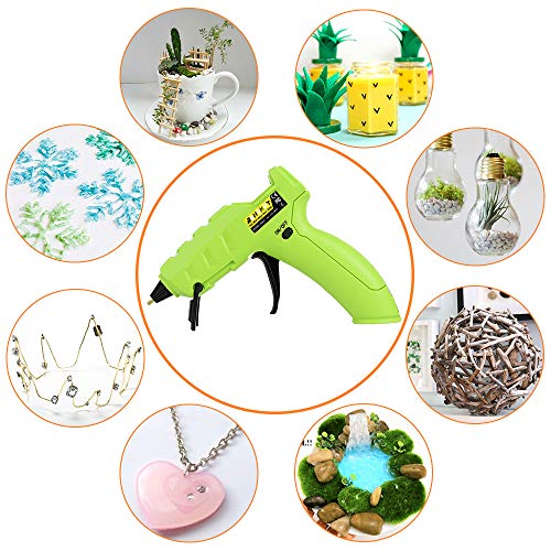Cordless Hot Glue Gun,AONOKOY 30W USB Rechargeable Anti-Drip Mini Melt Glue Gun Kit with 30pcs Glue Sticks for DIY Arts&Crafts,Home Quick Repair,Festival Decoration - Thumbnail 6