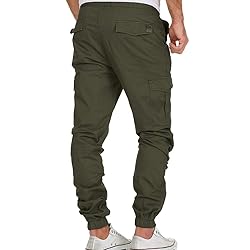 Black Sweats Pants Gym Sweats Cargo Joggers
