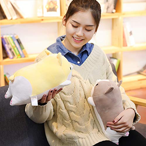 ISAKEN 35cm Corgi Hund Plüsch Kissen Kuscheltier, Süße Hund Plüsch Puppe Shiba Inu Stofftiere Plüsch Spielzeug Weiches… – Bild 3