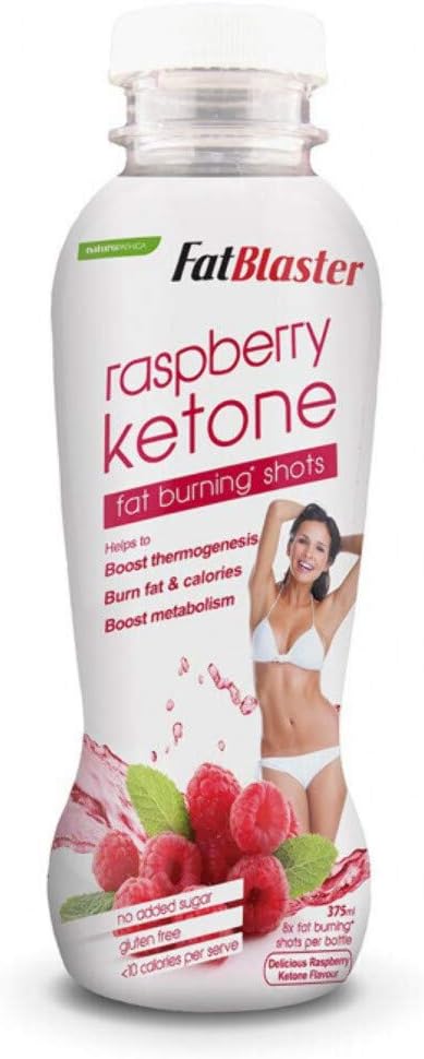 Naturopathica Fatblaster Raspberry Ketone detox- fat burning Shots-2 days plan- 375ml- made in Australia