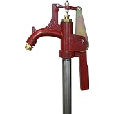 Merrill MFG RNL-6000 Hi Capacity Farm Yard Hydrant, 1" Pipe Connection, 1" Galvanized Pipe, 4 ft. Bury Depth, Total Length 82.5"