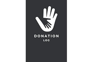 Donation Log: Charity Donation Accounting Journal Entry Perfect for Churches and Other NonProfit Administration
