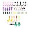 119-Piece-Fishing-Tackle-Kit-Starter-Bait-Set-Complete-with-Hooks-Worms-Lures-Leader-Line-More-Catch-Bass-Trout-Crappie-Salmon-Perfect-Fisherman-Gift-Bonus-Tackle-Box-Included