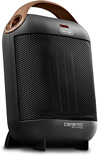 Calentador cerámico HFX30C18.AG | Calentador móvil para un suministro de calor rápido y selectivo | 2 niveles de potencia | Función antihielo | Potencia de 1800 W | Antracita