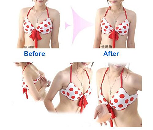 Cindere bra padding inserts original looks silicone bra inserts and enhancers one size fits all women elliptical shaped bra pads Pads & Enhancers