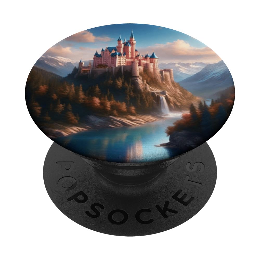 Medieval Fantasy Castle Magical Dreams Princess Queen Knight PopSockets Swappable PopGrip