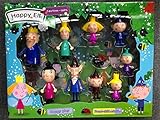 Violana 10pcs/Set Little Kingdom Ben Holly Action Figure 2-9cm PVC Figurines Ben and Holly Little Kingdom Mini Figures Toys Kids Gift 1 PCs (1)
