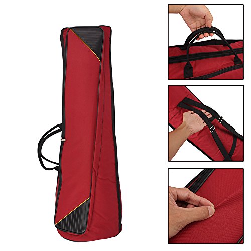 Yiwa Alto/Tenor Trombone Storage Bag Oxford Cloth Carry Bag Shoulder Bag Musical Instrument Case Accessory