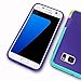 Jeylly Galaxy S7 Edge Case, One-Piece Ultra Slim 3 Color Impact Anti-Slip Rugged Soft TPU Bumper Shockproof Protective Case Cover Shell for Samsung Galaxy S7 Edge S VII Edge G935 - Purple
