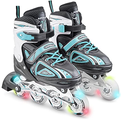 Apollo Super Blades Inliner Kinder & Damen, verstellbar, Mint, Gr. 35-38
