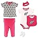 Yoga Sprout Baby Girls' 6 Piece Layette Set