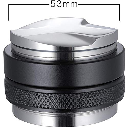 DaysAgo 53 mm Doppelkopf-Kaffeetuner für 54 mm Siebträger mit einstellbarer Tiefe, professioneller manueller… – Bild 3