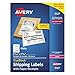 Avery Printable Shipping Labels with Paper Receipts, 5-1/16