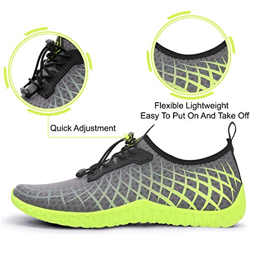 Spesoul Womens Mens Water Sports Shoes Outdoor Quick Dry Barefoot Athletic Aqua Shoe for Beach Swim Pool Surf Diving Yoga