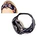 LZYMSZ Women Headbands, 10 Pack Twisted Knot Hair Bands Girls Boho Headwrap, Vintage Elastic Printed Hair Wrap, Summer Soft Hair Accessories for Daily Wearing Sport Wash Face Makeup Yoga Running