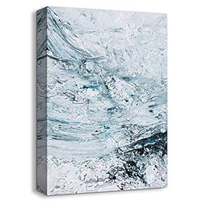 Canvas Wall Art Abstract Beautiful Oil...