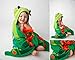 Hooded Towel for Kids, Oversize Cotton Character Hood Towel â€“ Makes Getting Dry Fun - Ideal Beach Towels for Toddlers & Small Children - Use at The Pool or Bath Time, 26 x 45â€ , Frog