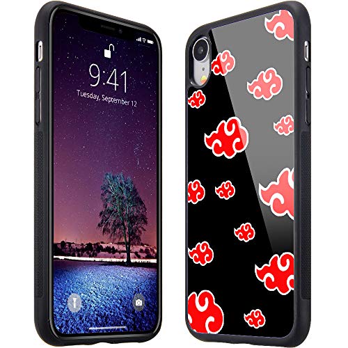 Maycari Compatible With Iphone Xr Case For Men Girls Women Anime Cartoon Design With Red Cloud