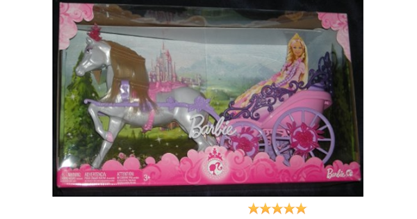 barbie doll horse and carriage