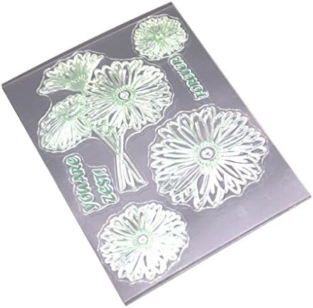 Daisy Flowers Metal Cutting Dies DIY Scrapbooking Photo Album Decoretive Embossing Stencial Clear Stamps Regard