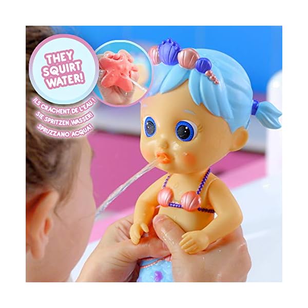 Bloopies-99654IM-Mermaids-Flowy-Purple BLOOPIES Mermaids Flowy - Bath Toy