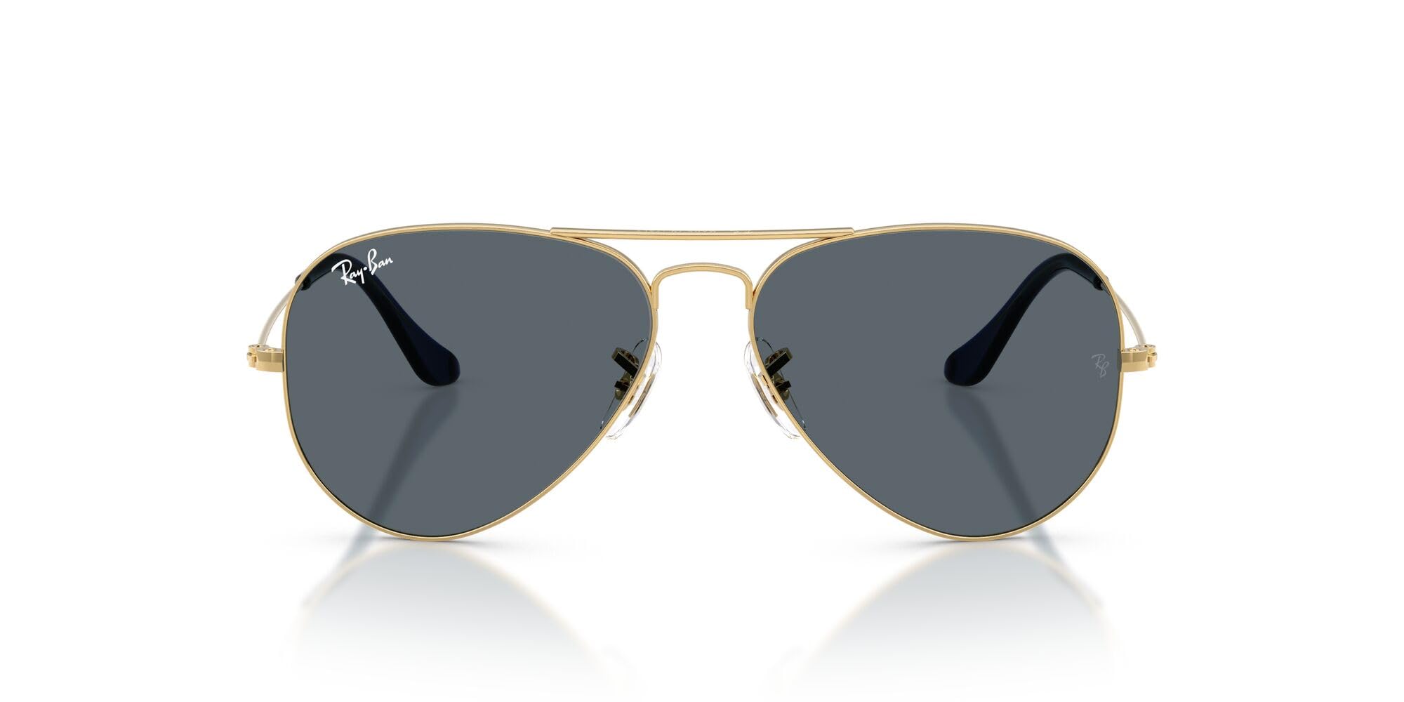 Ray-Ban RB3025 Classic Aviator Sunglasses, Gold/Blue, 62 mm Image Ray-Ban RB3025 Classic Aviator Sunglasses, Gold/Blue, 62 mm Image