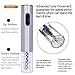 Electric Wine Opener, Stainless Steel Rechargeable Wine Opener With Foil Cutter and Portable Charger