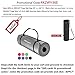 REEHUT 1/2-Inch Extra Thick High Density NBR Exercise Yoga Mat for Pilates, Fitness & Workout w/Carrying Strap (Grey)