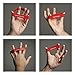 GripGym Extensor Finger Stretcher & Stress Relief Hand Bands - 5 Resistance Levels (Set of 5)