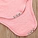 FEITONG Toddler Baby Girls Outfit Clothes Lace Romper Jumpsuit+ Floral Short Pants (6-12 Months, Pink)
