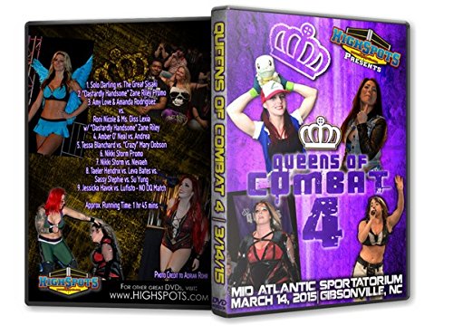 Queens of Combat 4 - Womens Wrestling DVD-R Queens of Combat 4 - Womens Wrestling DVD-R