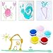 DIY Slime Kit,Webeauty 6 Pack Crystal Clay Mud with 5000PCS Colorful Foam Balls, 2500PCS Fruit Face Decoration, 4 Bottles Glitter Shaker Jars, Magic Transparent Plasticine Toys for Adults and Children